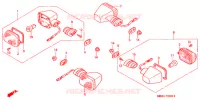 CLIGNOTANT pour Honda CBR 600 F4 de 2005