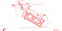 COUVRE CULASSE pour Honda CBR 600 F4i de 2006