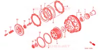 EMBRAYAGE ('01 '06) pour Honda CBR 600 F4i de 2006