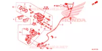 ETRIER DE FREIN ARRIERE pour Honda CBR 650 F TRICOLOR de 2014