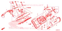 COUVRE CULASSE pour Honda CTX 1300 ABS de 2014