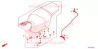 SELLE pour Honda CTX 1300 ABS de 2014