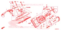 COUVRE CULASSE pour Honda CTX 1300 ABS de 2015