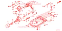 CARTER   POMPE   FILTRE A HUILE pour Honda CTX 1300 ABS de 2015