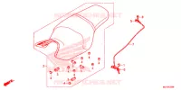 SELLE pour Honda CTX 1300 ABS de 2015