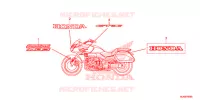 AUTOCOLLANTS pour Honda CTX 1300 ABS de 2016