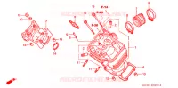 CULASSE pour Honda FS 125 SONIC M de 2004