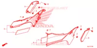 COUVERCLES LATERAUX pour Honda NC 750 INTEGRA SPORT de 2015