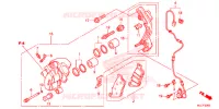 ETRIER DE FREIN AVANT pour Honda NC 750 INTEGRA SPORT de 2015