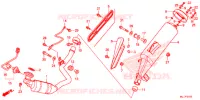 SILENCIEUX D'ECHAPPEMENT pour Honda NC 750 INTEGRA SPORT de 2015