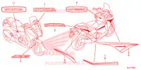 AUTOCOLLANTS pour Honda NC 750 INTEGRA de 2015