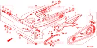 BRAS OSCILLANT pour Honda NC 750 INTEGRA de 2015