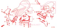 SELLE pour Honda NC 750 INTEGRA de 2015