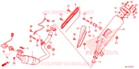 SILENCIEUX D'ECHAPPEMENT pour Honda NC 750 INTEGRA de 2015