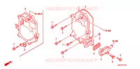 COUVERCLE DE CULASSE  pour Honda RUCKUS 50 de 2003