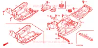 MARCHE PIEDS pour Honda RUCKUS 50 de 2003
