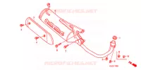 SILENCIEUX D'ECHAPPEMENT  pour Honda RUCKUS 50 de 2003