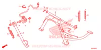 BEQUILLE pour Honda SH 125 ABS D SPECIAL 4E de 2014