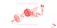 ROTOR   STATOR pour Honda SH 125 ABS de 2015