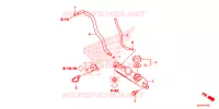 VASE D'EXPANSION pour Honda SH 125 ABS de 2015
