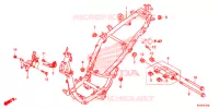 CADRE pour Honda SH 125 ABS SPORTY SPECIAL 2E de 2014