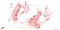 CLIGNOTANT AVANT pour Honda SH 125 ABS SPORTY SPECIAL 2E de 2014