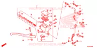 MAITRE CYLINDRE DE FREIN AVANT pour Honda SH 125 SPORTY SPECIAL 4E de 2014