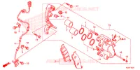 ETRIER DE FREIN AVANT (ABS) pour Honda SH 150 ABS SPORTY SPECIAL 2E de 2014