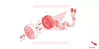 ROTOR   STATOR pour Honda SH 150 ABS SPORTY SPECIAL 2E de 2014