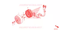 ROTOR   STATOR pour Honda SH 150 ABS STANDARD de 2014