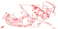 GUIDON   CARENAGE pour Honda SH 150 ABS SPORTY SPECIAL 2E de 2014