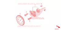 POMPE A HUILE pour Honda SH 150 ABS SPORTY SPECIAL 2E de 2014