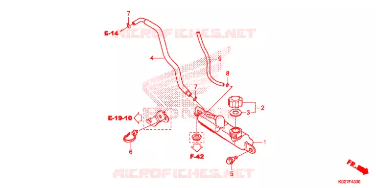 VASE D'EXPANSION Honda SCOOTER 150 SH 2014  SH150ASE