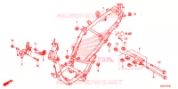CADRE pour Honda SH 150 SPORTY SPECIAL 2E de 2014