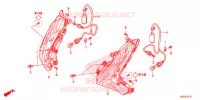 CLIGNOTANT AVANT pour Honda SH 150 SPORTY SPECIAL 2E de 2014