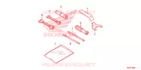 OUTIL pour Honda SH 150 SPORTY SPECIAL 2E de 2014