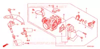 CORPS DE PAPILLON pour Honda SH 300 ABS de 2008