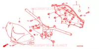 GUIDON   CARENAGE pour Honda SH 300 ABS de 2008