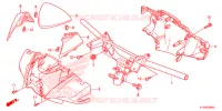 GUIDON   CARENAGE pour Honda SH 300 ABS de 2014