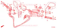 COMMODO   CABLE   RETROVISEUR pour Honda SH 300 ABS SPORTY TYPE E de 2015