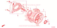 ROUE ARRIERE   BRAS OSCILLANT pour Honda SH 300 ABS SPORTY TYPE E de 2015