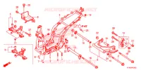 CADRE pour Honda SH 300 de 2014