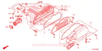 FILTRE A AIR pour Honda SH 300 de 2014