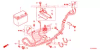 BATTERIE pour Honda SH 300 NERO SPECIALE de 2014