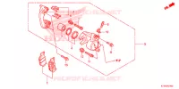 ETRIER DE FREIN ARRIERE pour Honda SH 300 NERO SPECIALE de 2014