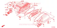 FILTRE A AIR pour Honda SH 300 NERO SPECIALE de 2014