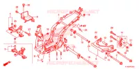 CADRE pour Honda SH 300 de 2014