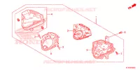COMPTEUR pour Honda SH 300 de 2014