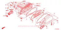 FILTRE A AIR pour Honda SH 300 de 2014