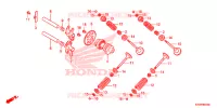 ARBRE A CAMES   SOUPAPE pour Honda SH 300 de 2014